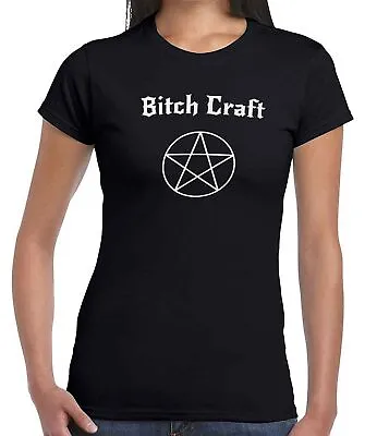 Buy Bitch Craft , Ring Spun Super Comfy T-Shirt , Gothic , Occult , Witch Craft , • 10.36£