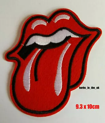Buy Red Tongue RED MOUTH TONGUE ROLLING STONES Patches • 2.99£