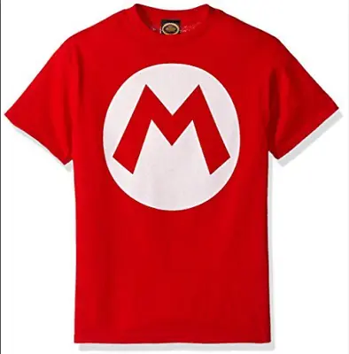 Buy Super Mario Logo Red T Shirt Age 3 Years - 2 XL • 7.99£
