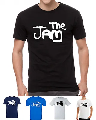 Buy The Jam Mod Music Group Band White T-shirt • 9.99£