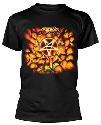 Buy Anthrax Worship Music Black T-Shirt OFFICIAL • 14.89£