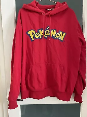 Buy Red Pokémon Hoodie Size L • 10£
