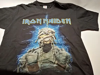 Buy  Iron Maiden Powerslave T Shirt Black Large  • 19.95£