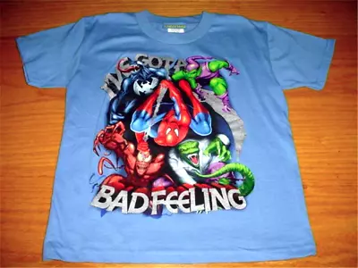 Buy New Spider-Man Blue T-Shirt Boys Size XL 16/18 Marvel The Amazing • 7.87£