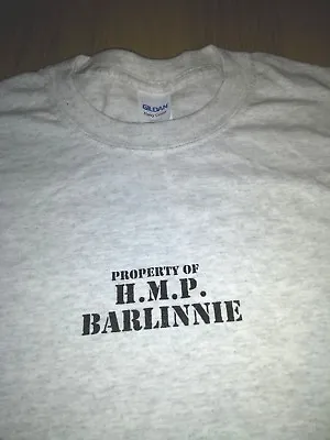 Buy BARLINNIE PRISON T-SHIRT GLASGOW SCOTLAND All Sizes Available NEW • 9.99£
