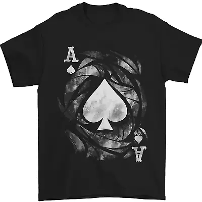 Buy The Ace Of Spades Mens T-Shirt 100% Cotton • 10.48£