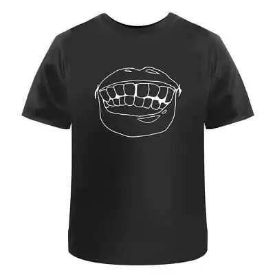 Buy 'Mouth Showing Teeth' Men's / Women's Cotton T-Shirts (TA021777) • 11.99£