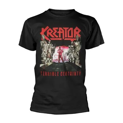 Buy KREATOR - TERRIBLE CERTAINTY BLACK T-Shirt X-Large • 19.11£
