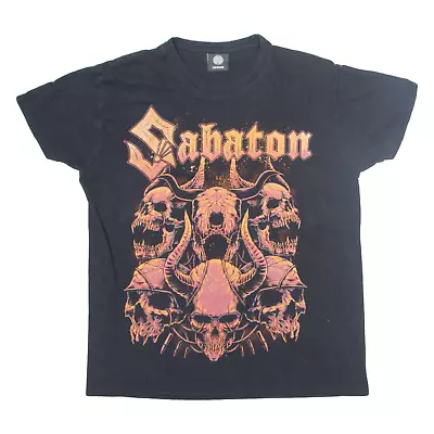 Buy SABATON OFFICIAL Wacken Mens Band T-Shirt Black M • 29.99£
