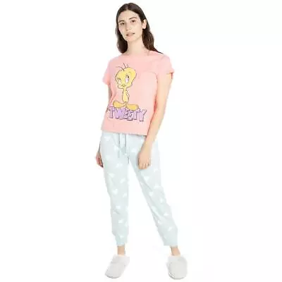 Buy Looney Tunes Ladies Pyjamas Tweety Pie PJs Official • 24.99£