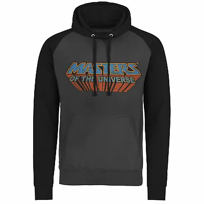 Buy Officially Licensed Masters Of The Universe Washed Logo Baseball Hoodie S-XXL • 42.34£
