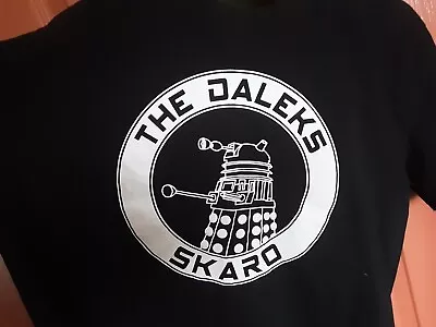 Buy The DALEKS - SKARO Themed Short Sleeved T SHIRT XL 46  Men's Black Dr WHO • 6£