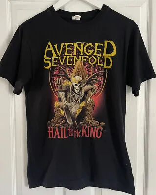Buy Avenged Sevenfold 2013 Tour T-Shirt Hail To The King Size Small • 15£