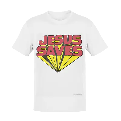 Buy Jesus Saves T Shirt As Worn By Keith Moon • 4.99£