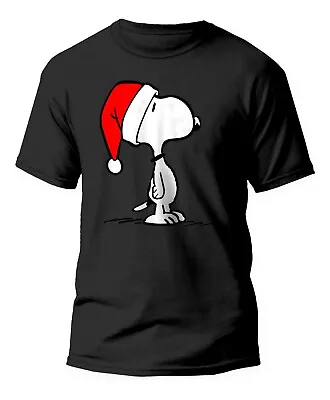 Buy Men's Lit Peanuts Snoopy T-shirt Funny Christmas Gift Gym Top Tee Small To 5xl • 11.99£
