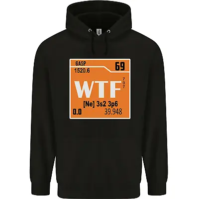 Buy WTF Periodic Table Chemistry Geek Funny Mens 80% Cotton Hoodie • 24.99£