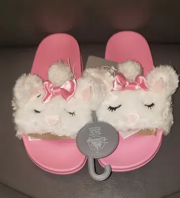 Buy Disney Aristocats Marie Plush Face Indoor/outdoor Clogs Style Slipper Shoes~new • 47.49£