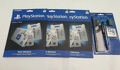 Buy  Playstation  Tech Stickers & Stationery Set • 15£