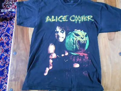 Buy ALICE COOPER-NIGHT OF FEAR   2011  TOUR  T- SHIRT M 38 INCH ,metal ,rock . • 8.99£