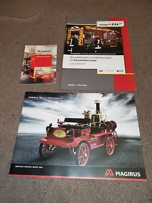 Buy Rosenbauer Magirus Fire Brigade Truck Brochure  • 4.28£
