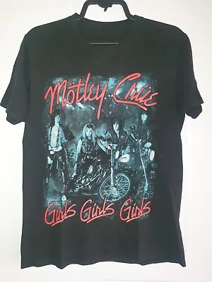 Buy Motley Crue 'Girls Girls Girls' T-Shirt • 17£