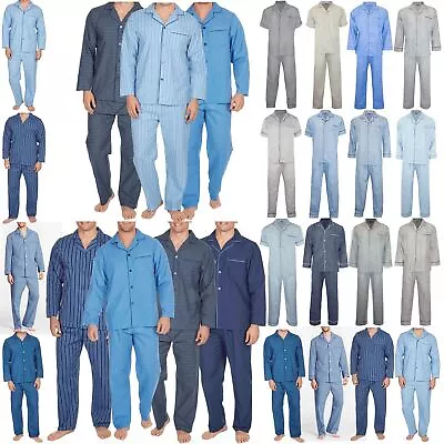 Buy Traditional Stripes Dots Front Collar Sleep Suit Mens Pyjamas Pj Co-ord Set • 4.99£