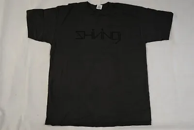 Buy The Shining Logo Grey T Shirt New Official Norwegian Norway Band Blackjazz Rare • 8.99£