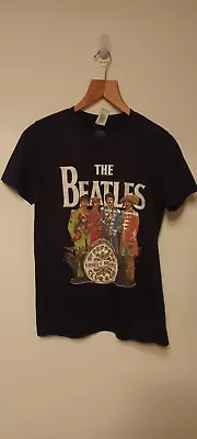 Buy Men's THE BEATLES T-Shirt Sergeant Pepper's Lonely Hearts Club Band Small • 10£