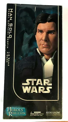 Buy Star Wars 12  1/6 Sideshow Heroes Rebellion Han Solo Bespin Jacket Figure • 71.04£