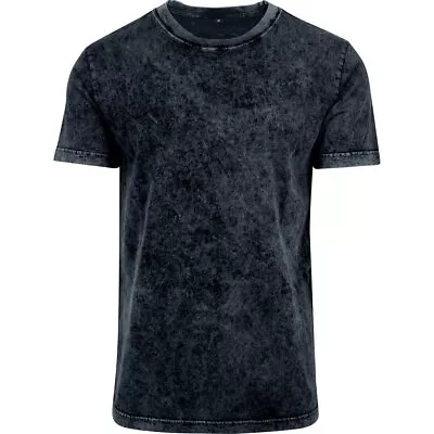 Buy Mens Washed Short Sleeve T Shirt Top • 17.39£