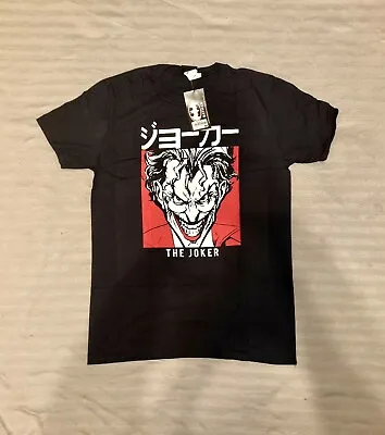 Buy Brand New Batman The Joker T-shirt 100% Cotton Size M Unisex • 10.50£