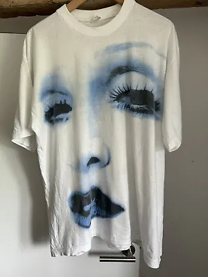 Buy Vintage 1993 Madonna Boy Toy All Over Print Double Sided T-Shirt Men/Adult XL • 250£