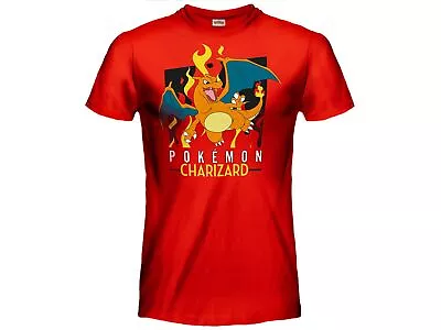 Buy POKEMON ORIGINAL OFFICIAL RED CHARIZARD T-Shirt • 18.53£