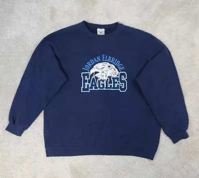 Buy Jordan Elbridge Eagles Sweatshirt Mens Large Jumper Sweater Graphic Print • 22.99£