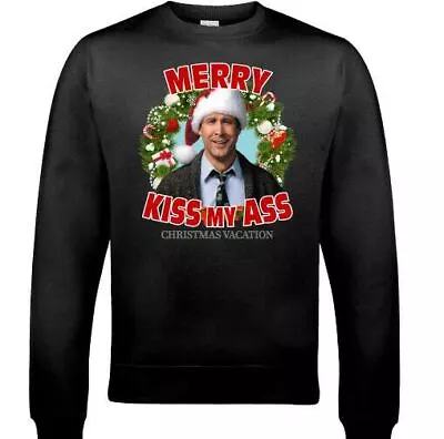 Buy GRISWOLD CHRISTMAS Sweatshirt Kiss My Ass National Lampoons Vacation Ugly Jumper • 20.99£