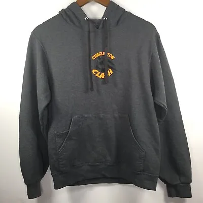 Buy Fruit Of The Loom Size Small Gray PullOver Hoodie “Charleston Clash” Soccer Gray • 9.47£