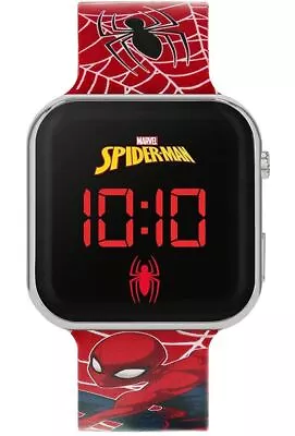 Buy Peers Hardy - Disney Marvel Spiderman Red Strap Led Watch /Merchandise • 12.87£