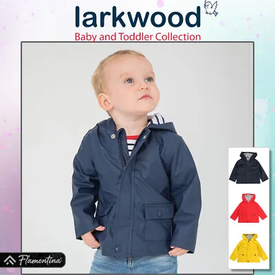 Buy Baby Rain Jacket Waterproof Hooded Top Zipper Toddler Boys Girls Larkwood • 16.96£