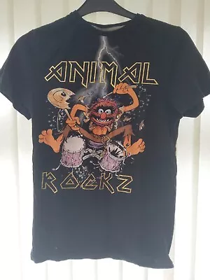 Buy Disney Muppets Animal Rockz Small Tee Shirt • 4.99£