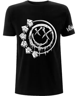 Buy Blink 182 Bones Smile Black T-Shirt NEW OFFICIAL • 16.59£
