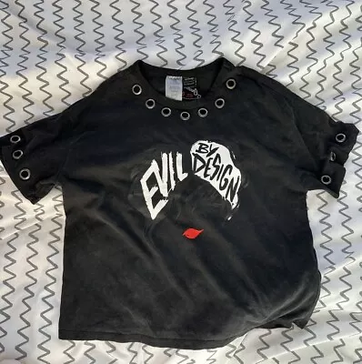 Buy Disney Cruella Evil By Design Fashion T-shirt Top Size Small Cruella De Vil • 10£