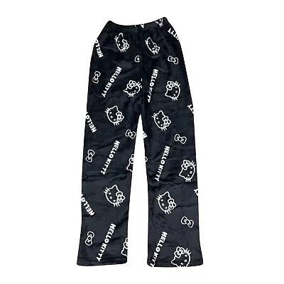 Buy Hello Kitty Women Pajamas Cartoon Flannel Winter Warm Sleepwear Loungewear Pants • 9.56£