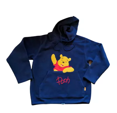 Buy Disneyland Paris Resort Winnie Pooh Fleece Kangaroo Pocket Size - M - Hooded • 22£