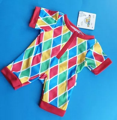 Buy BUILD A BEAR Red PJ's Harlequin Sleeper Clothes BNWT Outfit Gift Rare Retired  • 15.19£