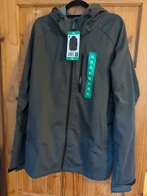 Buy Zip Through Jacket 32 DEGREES COOL KAKI GREEN XL Lightweight Jacket Zip Pockets  • 16.49£