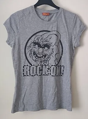 Buy Women's Top Animal The Muppets Rock On Size 10 • 2.50£