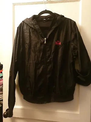 Buy Womens Lonsdale Black Jumper Jacket Hoodie Size 12 • 5.90£