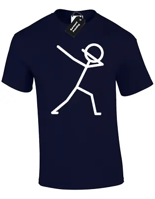 Buy Stickman Dabbing Mens T Shirt Tee Funny Dab Cute Cool Design Meme • 8.99£