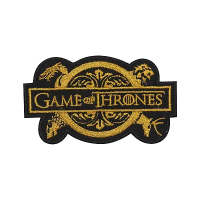 Buy Game Of Thrones Patch Iron On Sew On Badge Embroidered Patch  • 2.49£