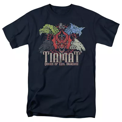 Buy Dungeons And Dragons - Tiamat Queen Of Evil - Adult T-Shirt • 80.08£